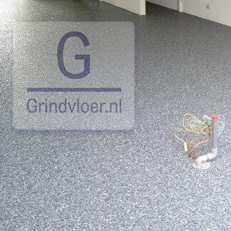 marmerkorrelvloer grijs