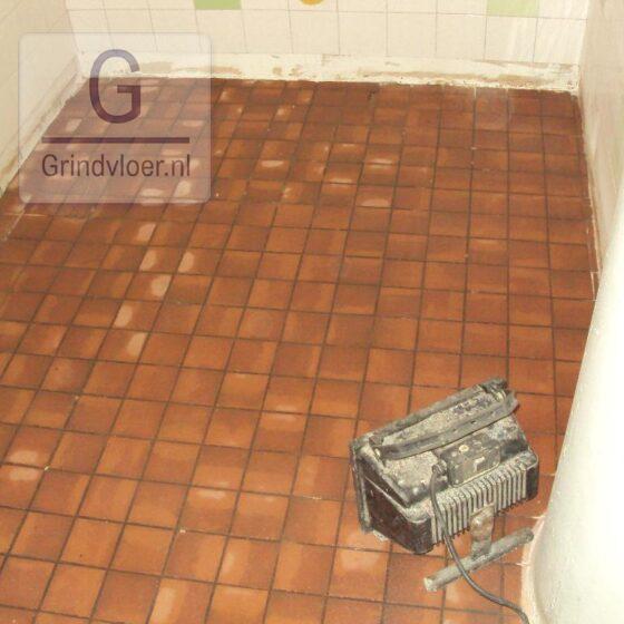 tegelondervloer